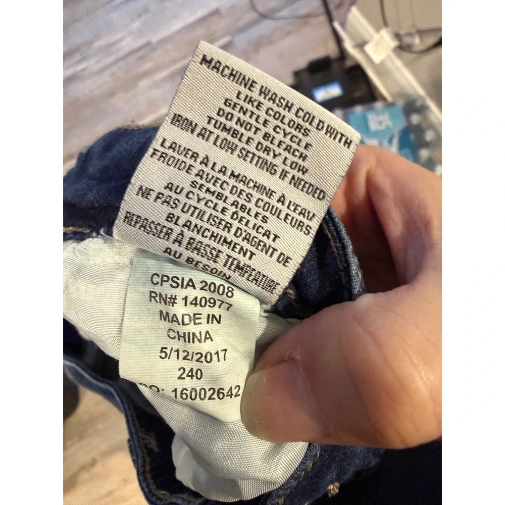 Hudson‎ Girls Jeans Stretch Dark Wash Blue Size 16